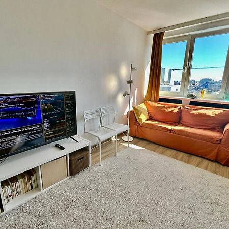Super Apartament Brown 2X Metro Nowy Wifi Netflix Spotify Panorama Miasta Varsavia Esterno foto