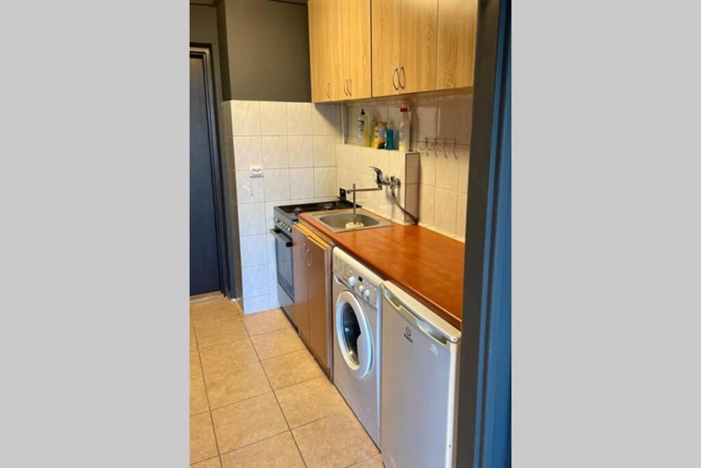 Super Apartament Brown 2X Metro Nowy Wifi Netflix Spotify Panorama Miasta Varsavia Esterno foto