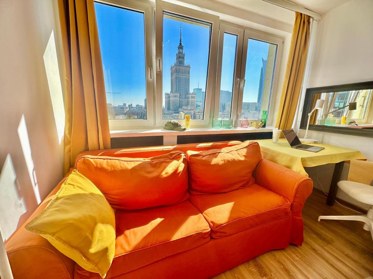 Super Apartament Brown 2X Metro Nowy Wifi Netflix Spotify Panorama Miasta Varsavia Esterno foto