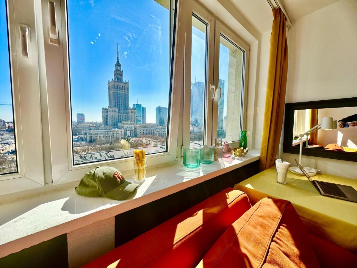 Super Apartament Brown 2X Metro Nowy Wifi Netflix Spotify Panorama Miasta Varsavia Esterno foto